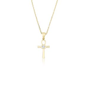 Ank Cross Necklace - Lykia Jewelry