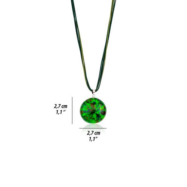 Green AbstractJewelry Size - Lykia Jewelry